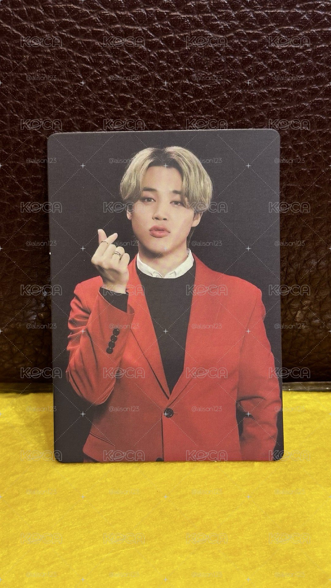 JIMIN map of the soul卡