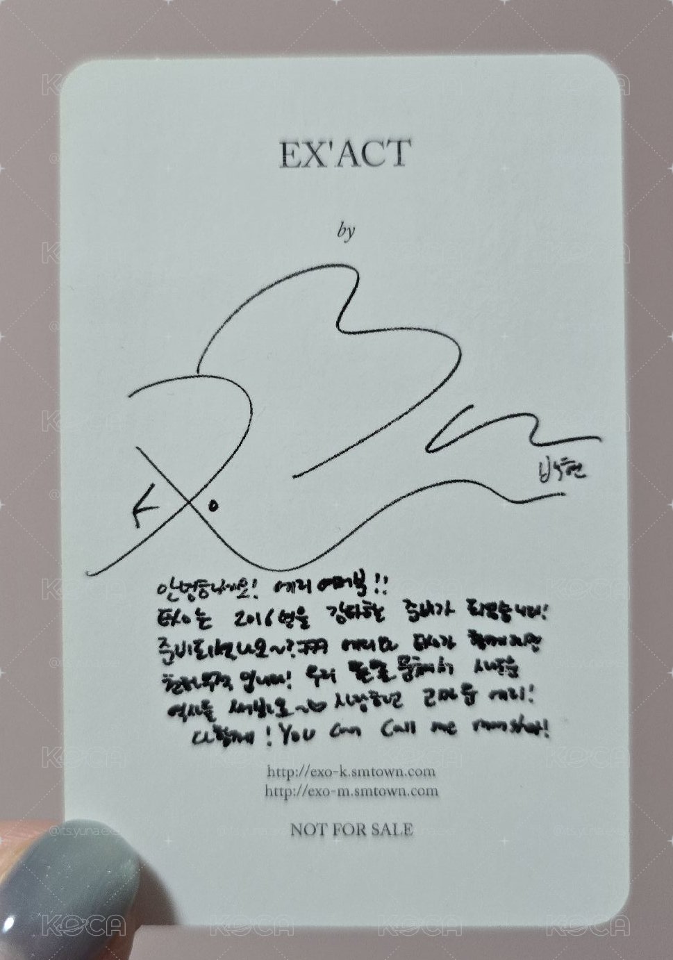 EX'ACT 專卡 伯賢