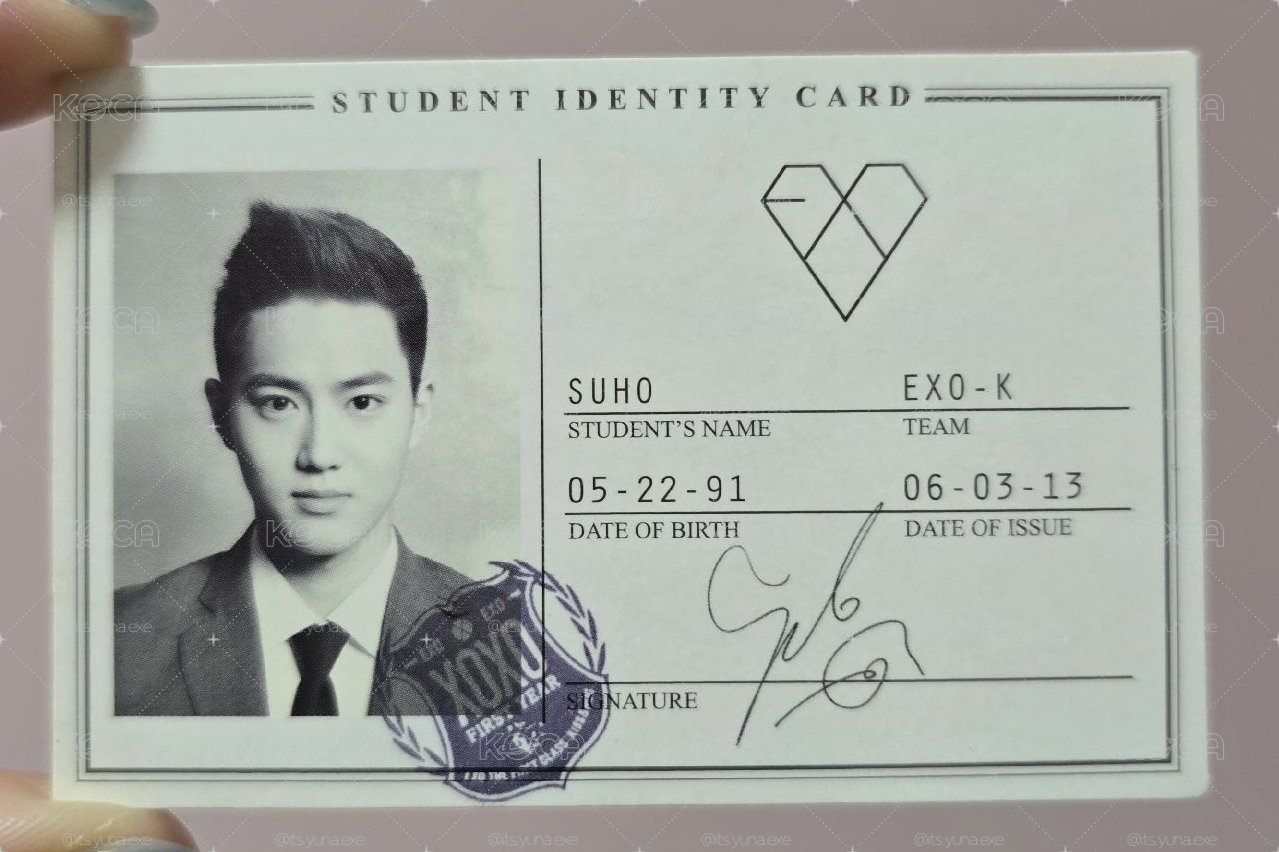 XOXO專卡 SUHO 俊勉