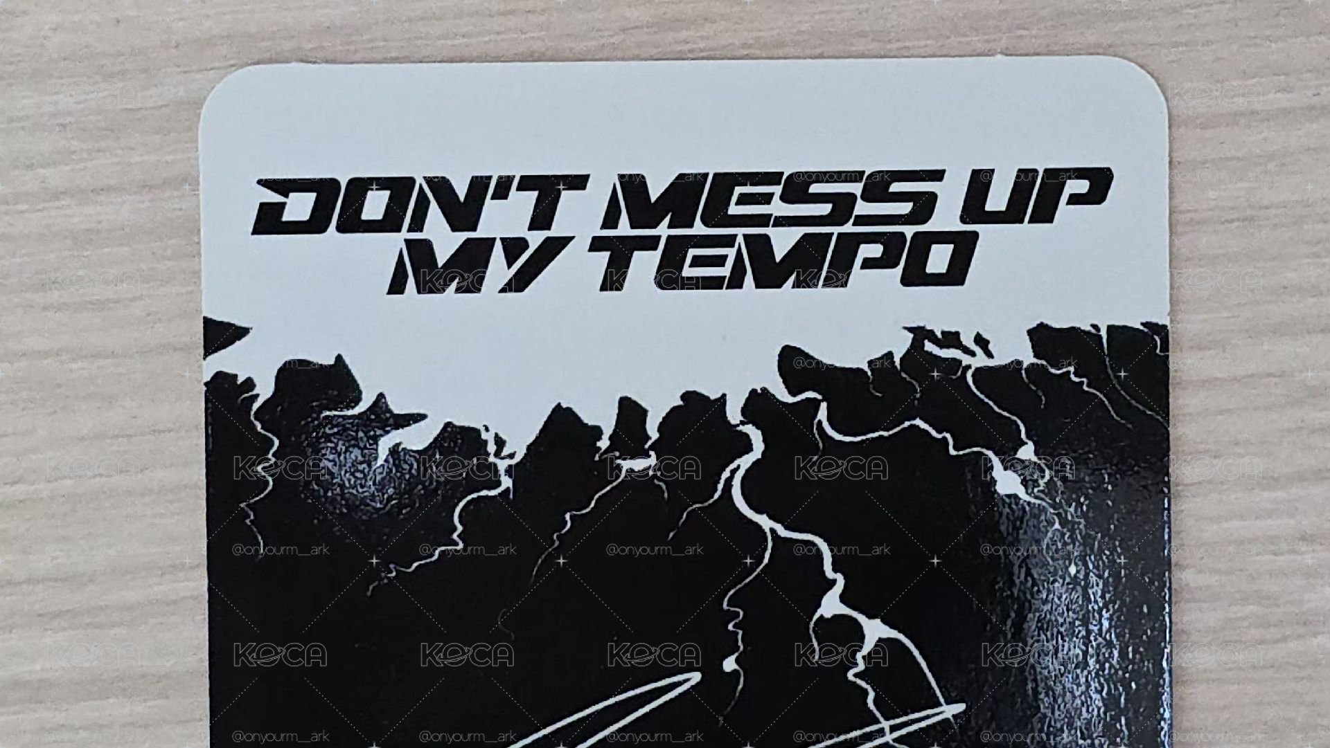 [Chen] Tempo 專輯卡