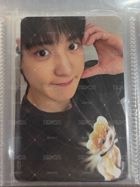 EXO CHANYEOL 朴燦烈 REVERXE WM簽售卡