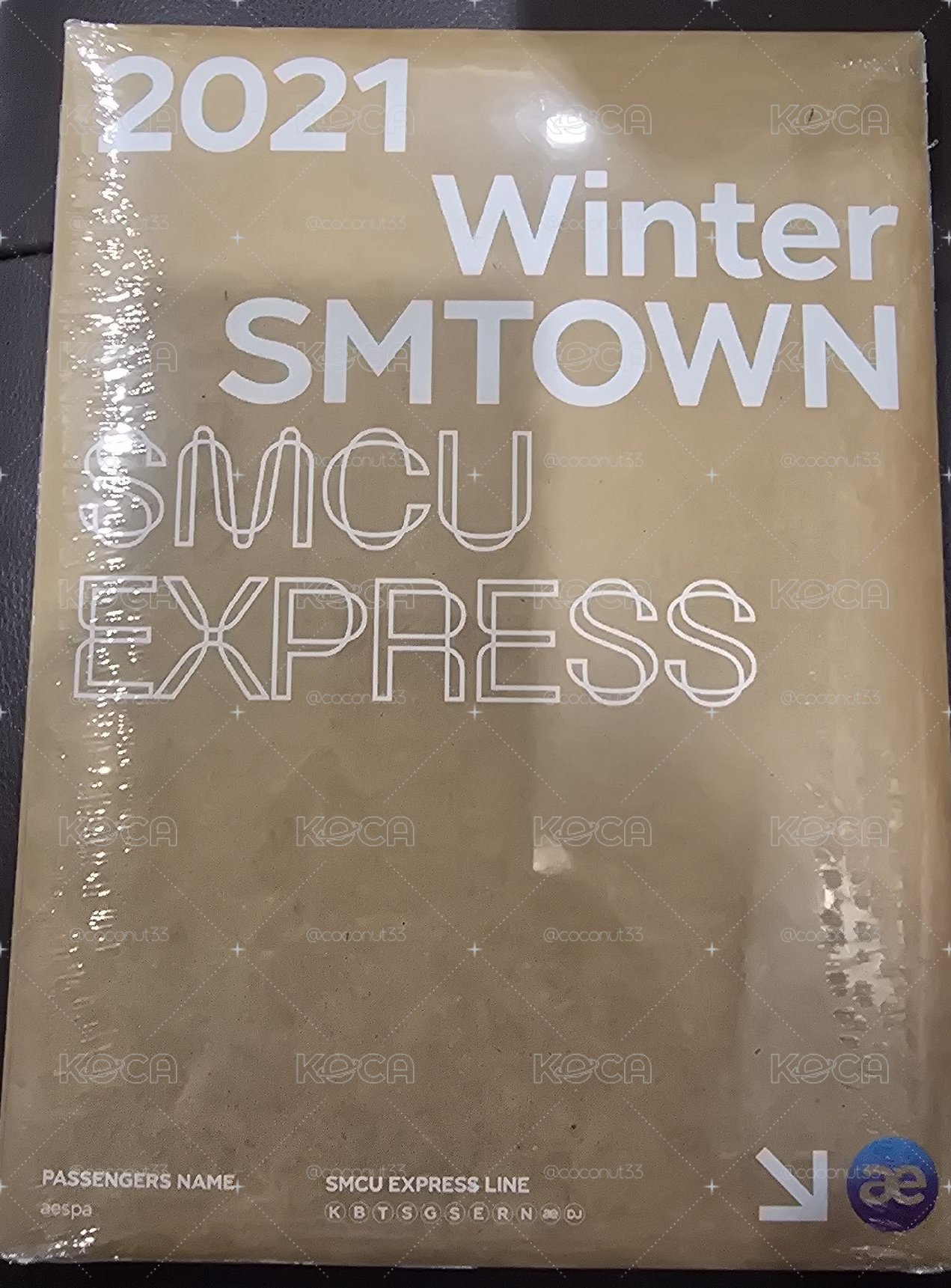 21年 SMCU aespa ver  全新未拆