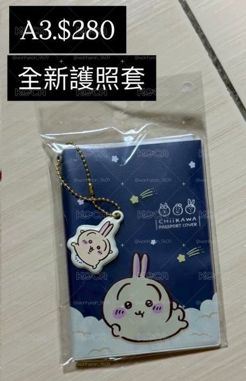 兔兔 烏薩奇 韓國限定 護照套