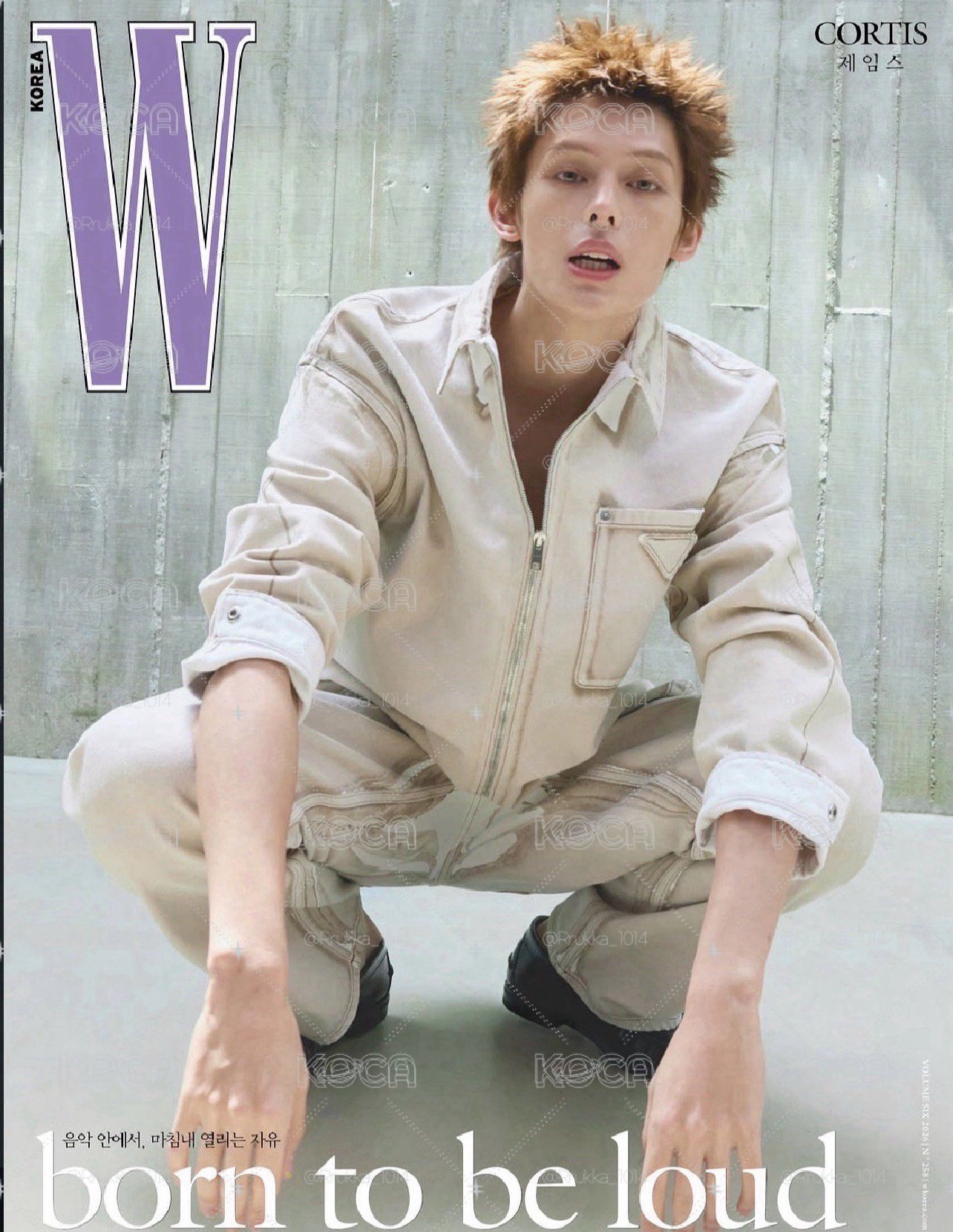 W KOREA雜誌 凡封