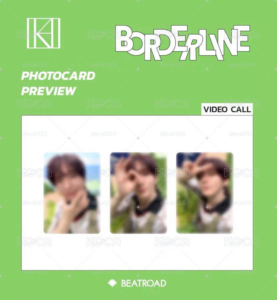 BORDERLINE br 簽售卡 線上