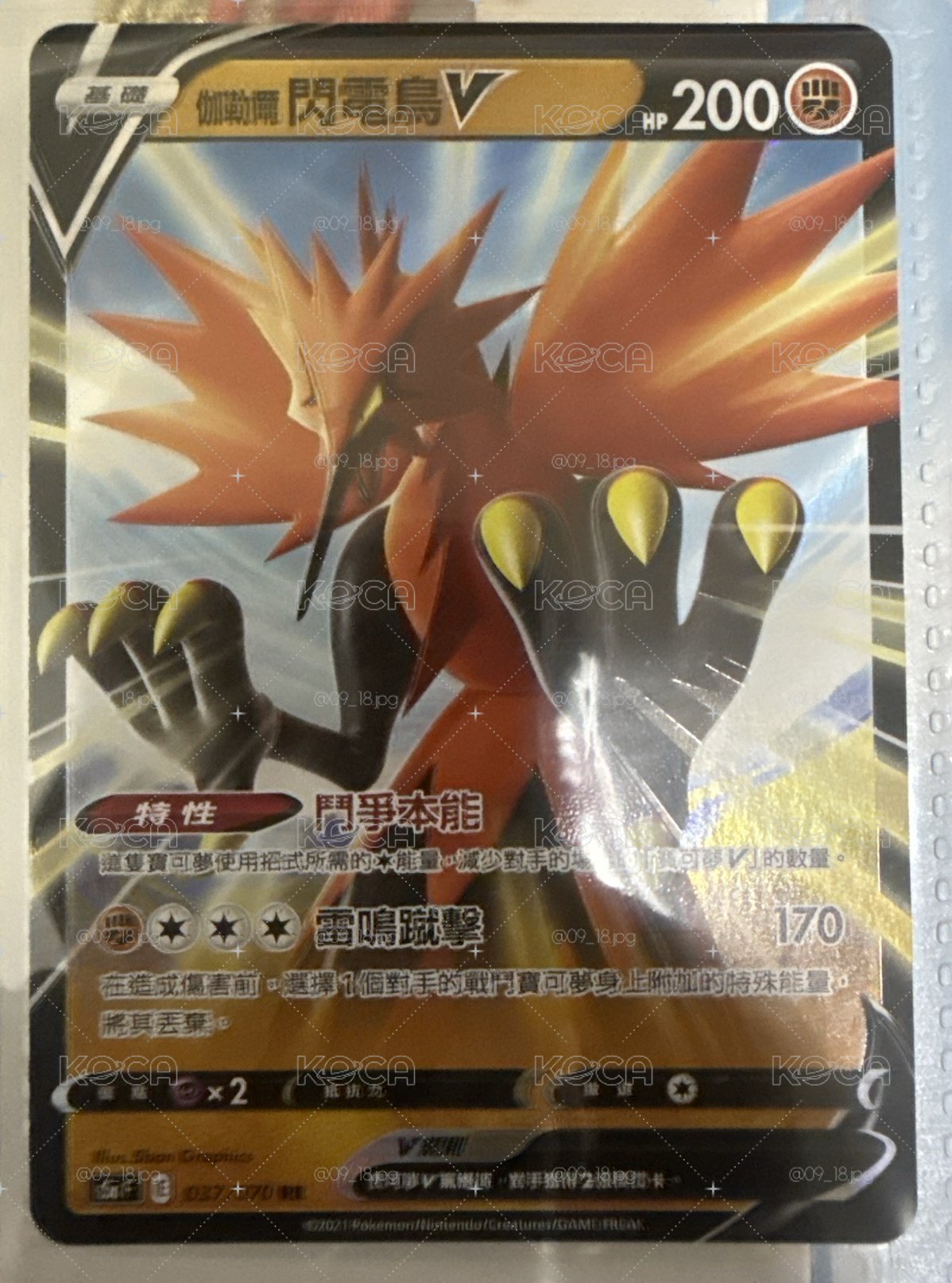 （高火）伽勒爾閃電鳥V