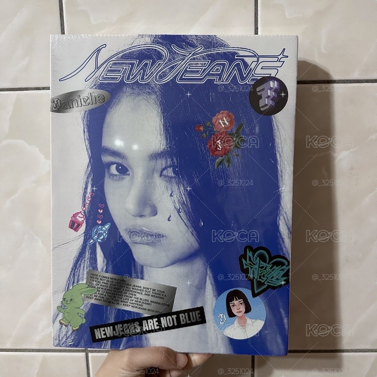 New Jeans 出道藍書 Dani版