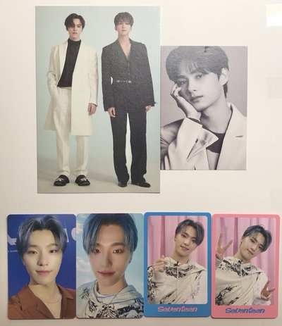 SEVENTEEN 小卡/明信片/徽章/特典交換