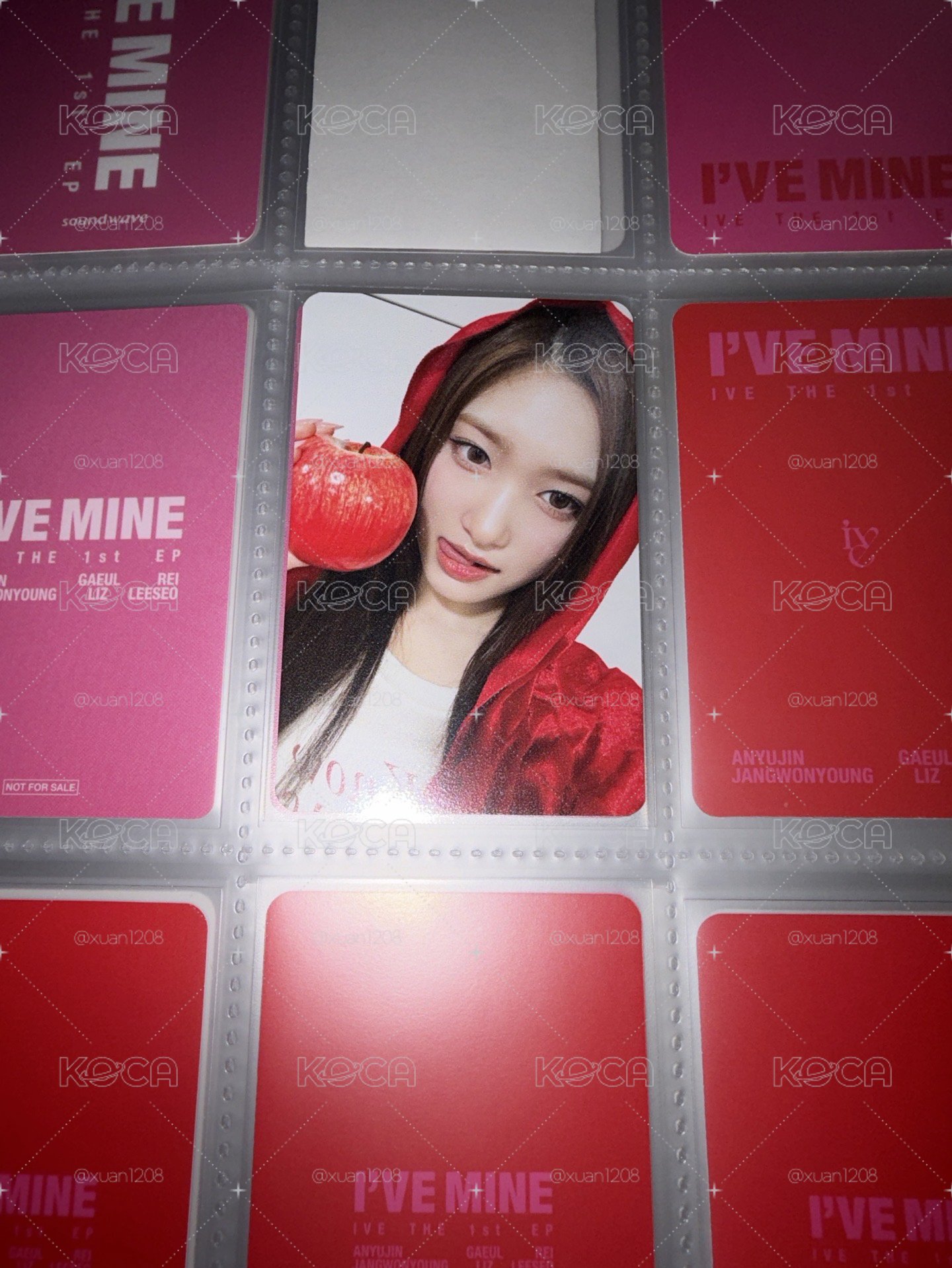 I'VE MINE ms 簽售卡 2.0蘋果簽售