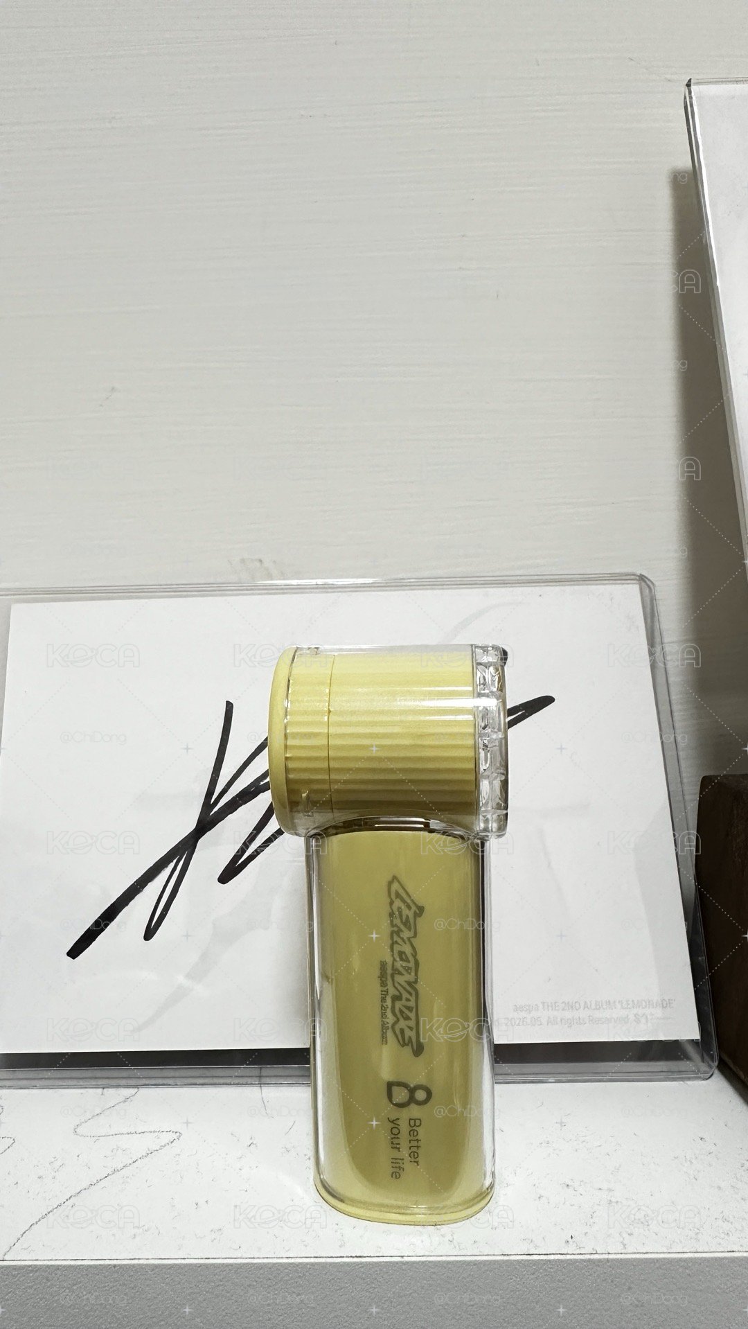 LEMONADE 打歌逆應援 迷你風扇 