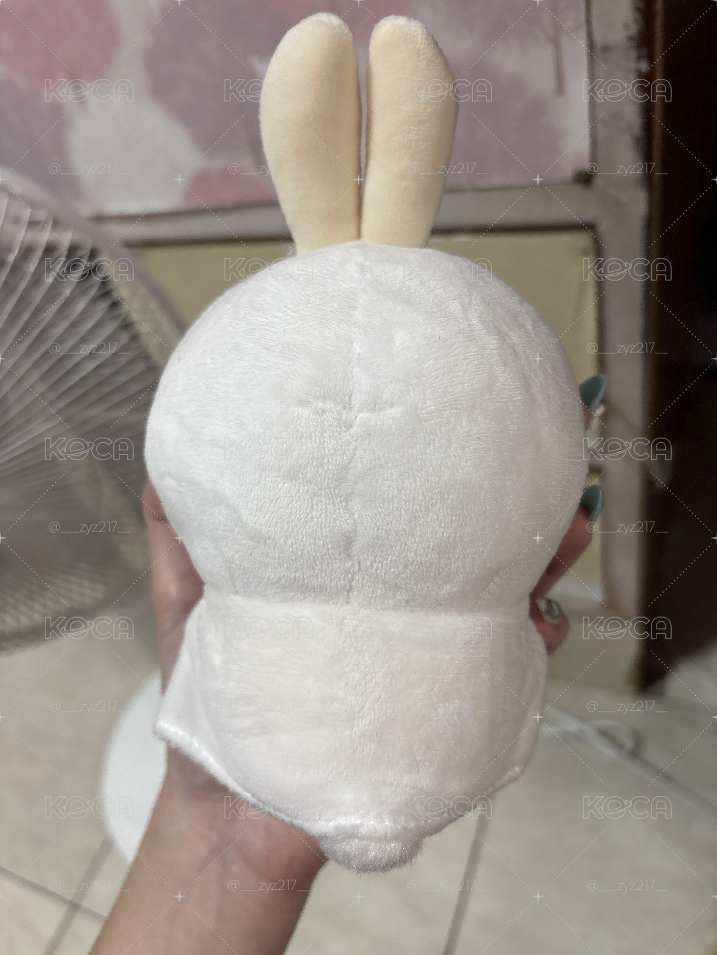 二手拆擺 雨衣兔S娃 有吊牌留存