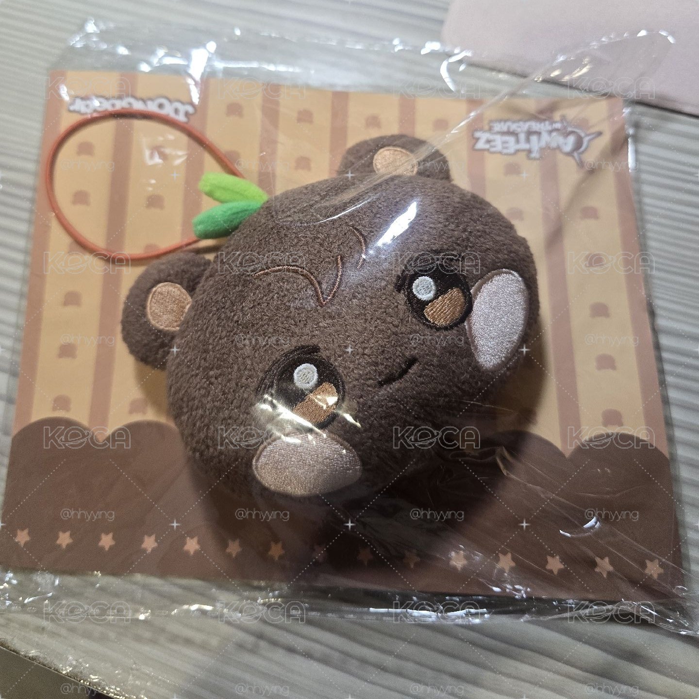 鍾貝爾大頭行李吊牌