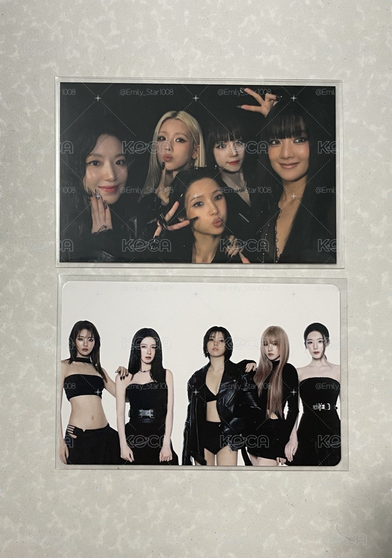 i-dle 日咖第二天綜卡 團體卡+隨機卡團體