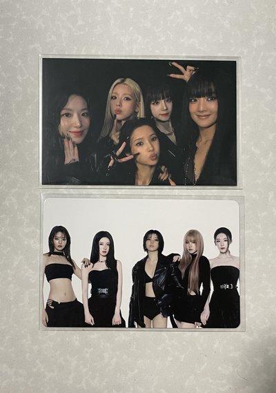 i-dle 日咖第二天綜卡 團體卡+隨機卡團體