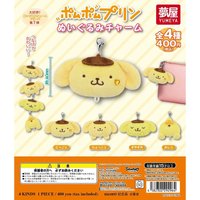 夢屋Yumeya 布丁狗 串在一起大頭毛絨吊飾 第一彈