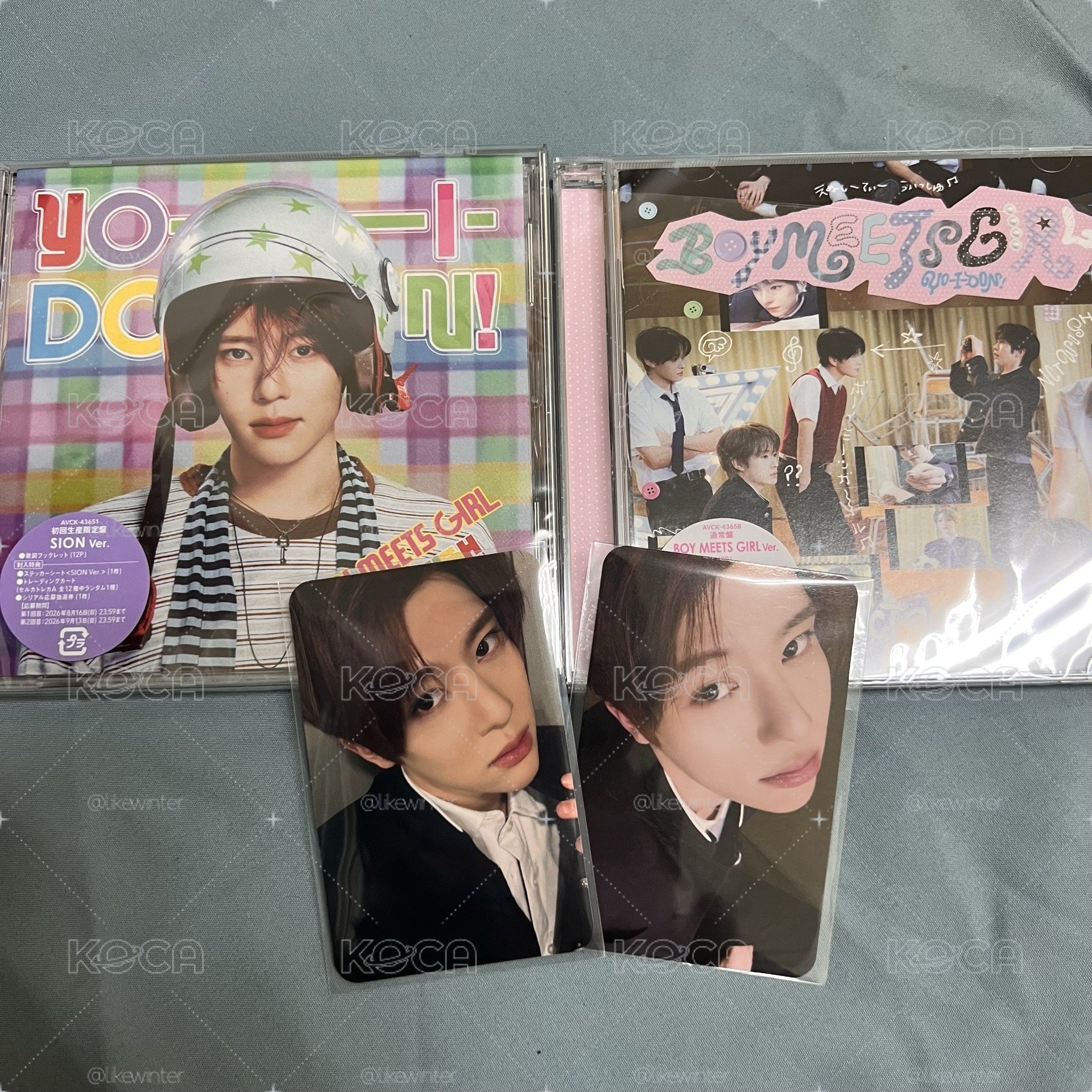 NCT WISH YID/BMG 日專+特典 Sion