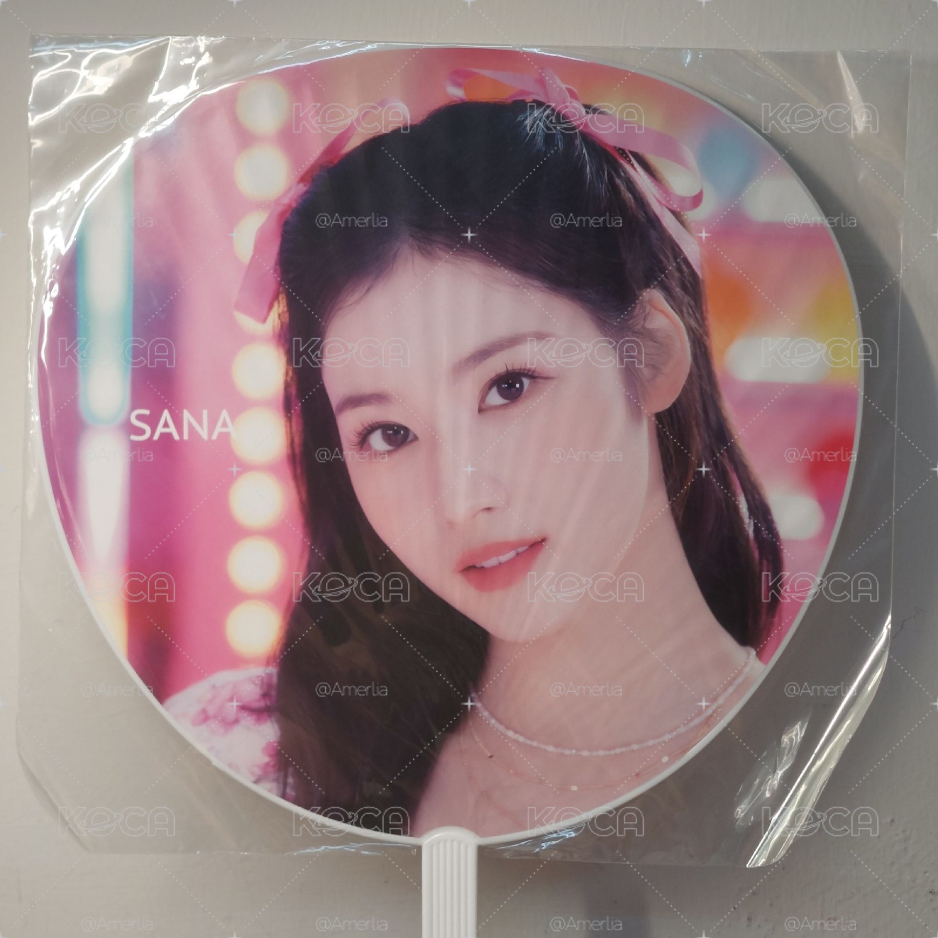 20元起標 TWICE 22FM Sana 扇子 