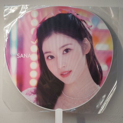 20元起標 TWICE 22FM Sana 扇子 