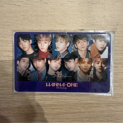 WANNA ONE Beautiful 一卡通 臺灣特典