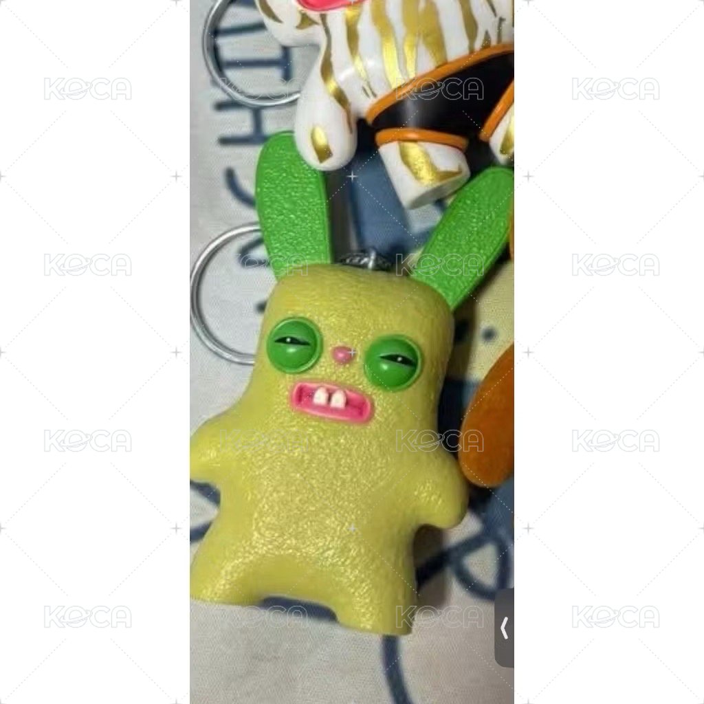 綠兔鑰匙圈