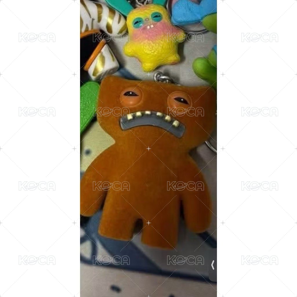 棕色金牙鑰匙圈