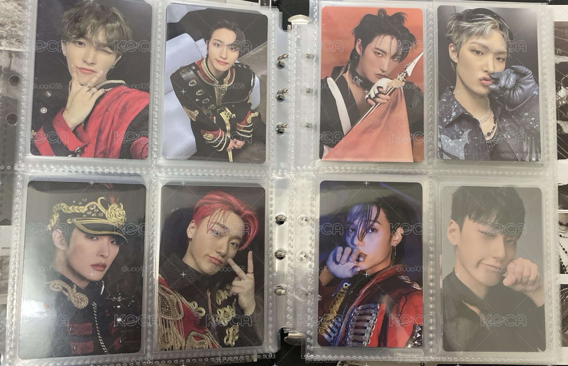 Ateez the world:fin 專卡小盤