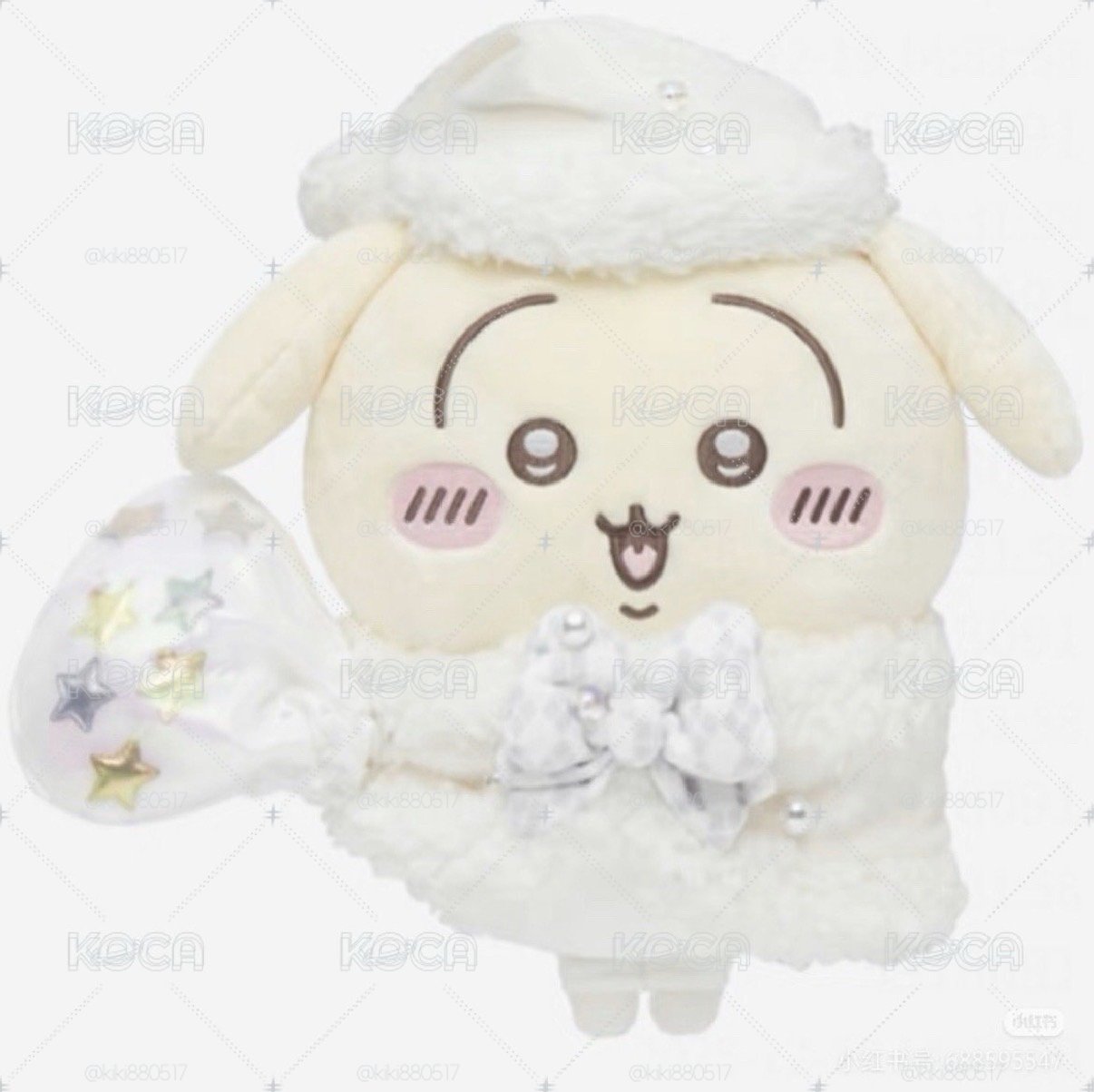 白色聖誕兔兔
