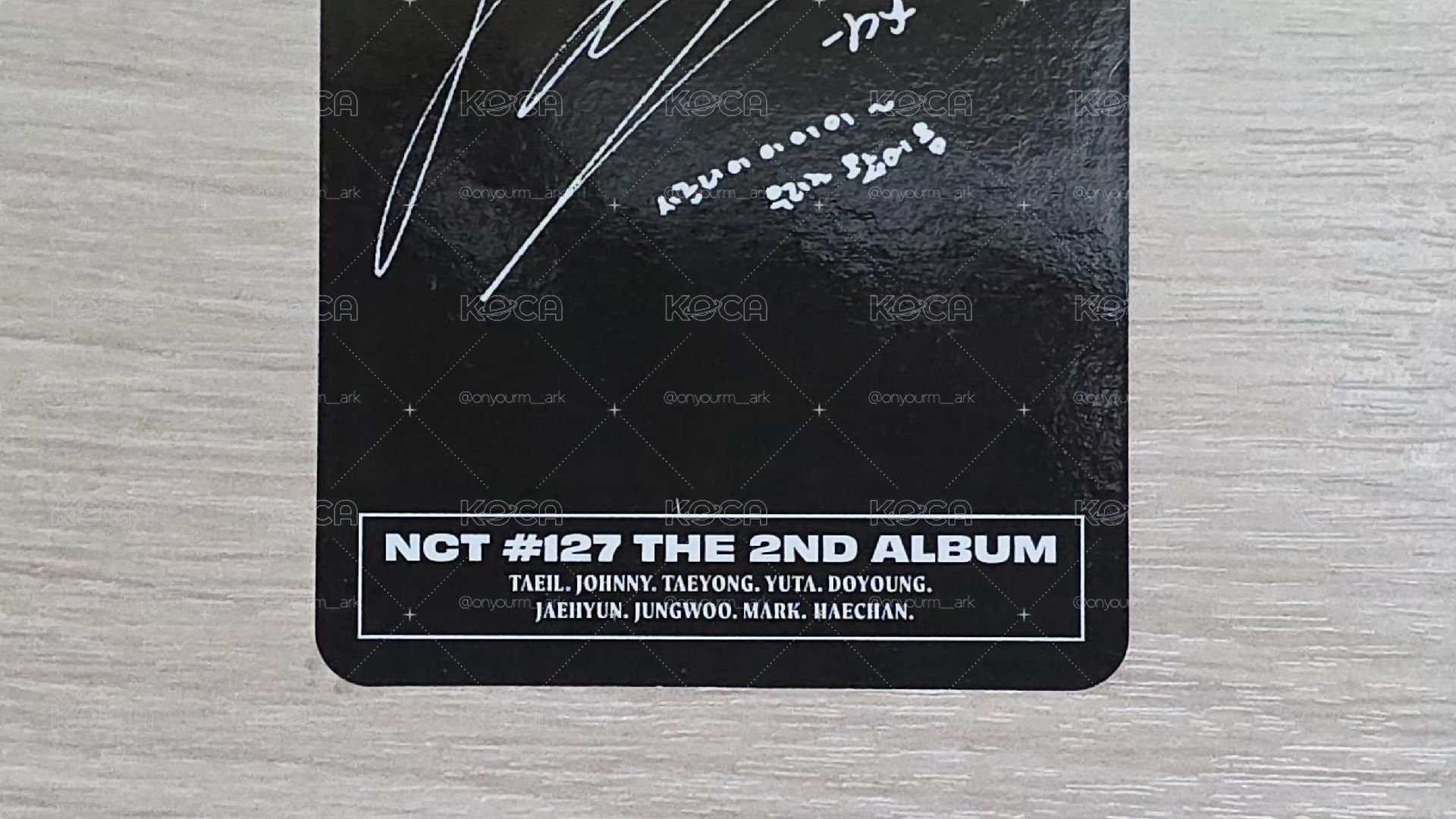 [Doyoung] Neo Zone 專輯卡 Kihno版
