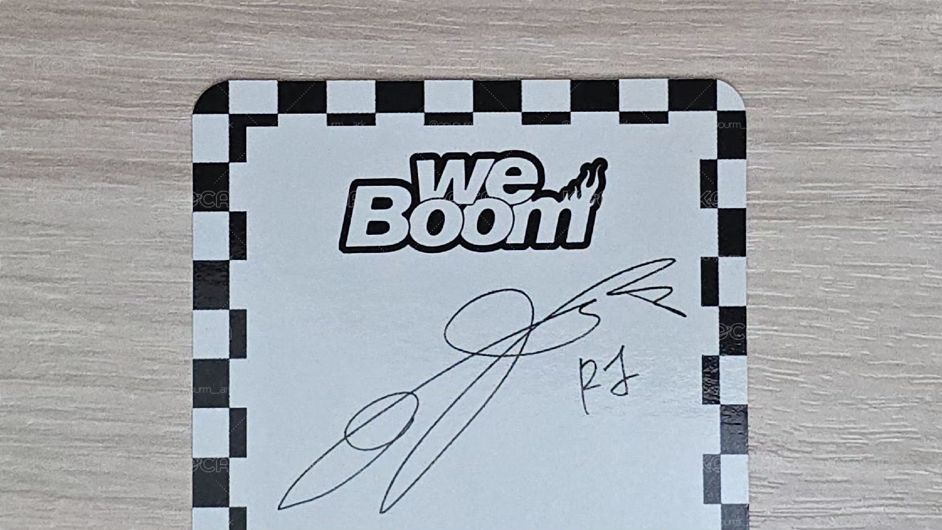 [Renjun] We Boom 專輯卡 智能專