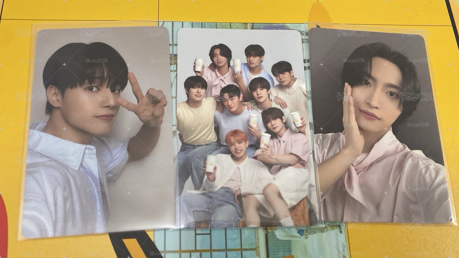 Ateez cafe bombom聯名 小盤