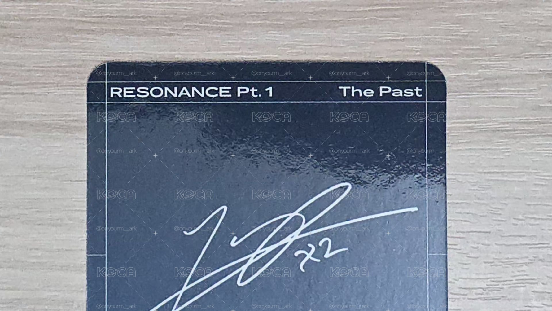 [揚揚] 2020 大隊 Pt.1 the past 專輯卡 pb