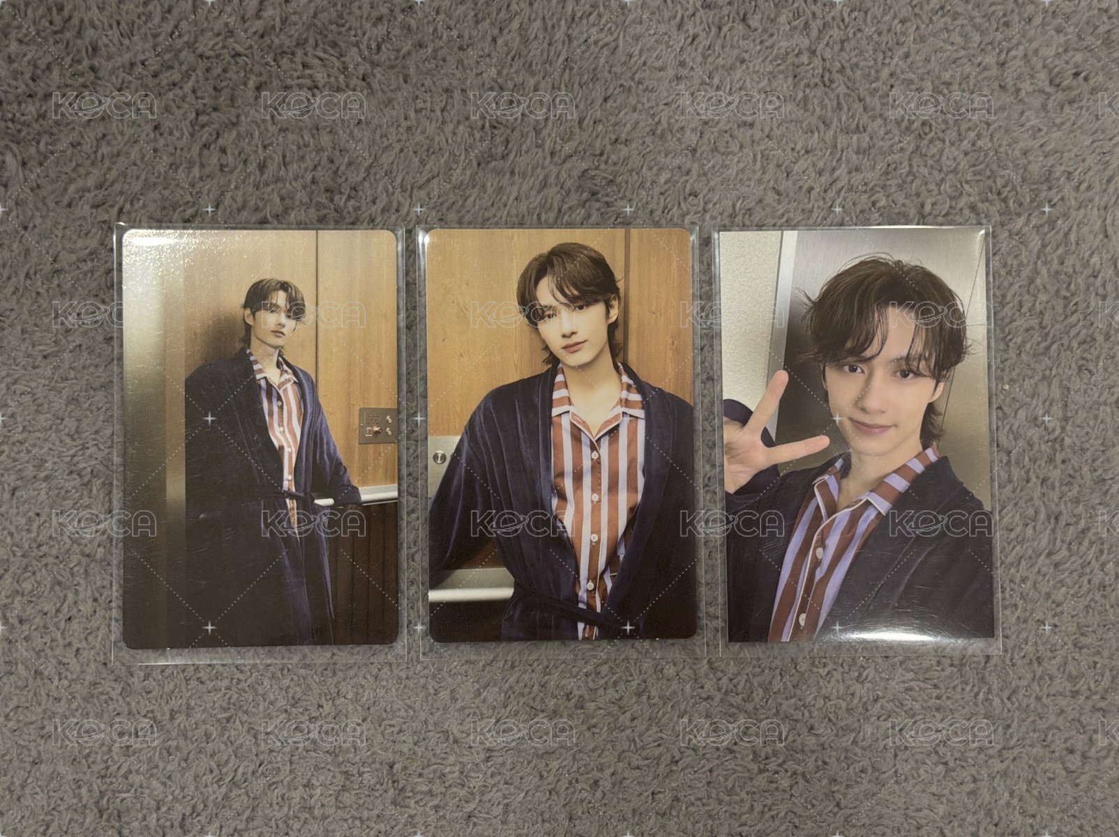 16.17.襯衫卡)睡袍JUN SET