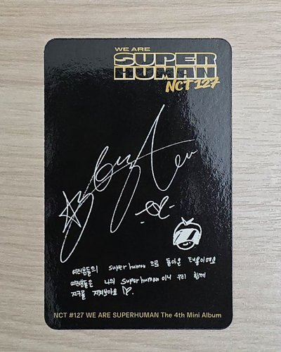 [Taeyong] We Are Superhuman 專輯卡