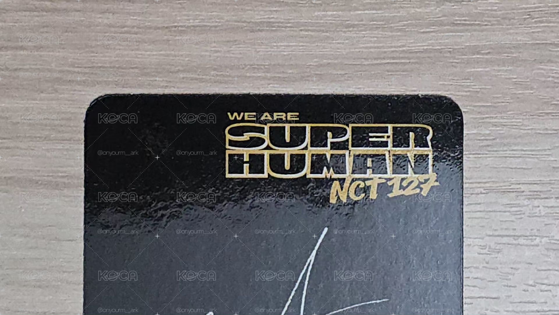 [Taeyong] We Are Superhuman 專輯卡