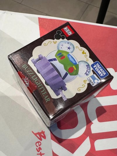 TAKARA TOMYTOMICA 迪士尼 遊園列車(杯子蛋糕)-巴斯光年 DS90734 funbox 全新