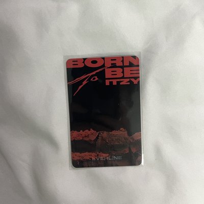 彩領 BORN TO BE EL1.0 幸運卡 雪花
