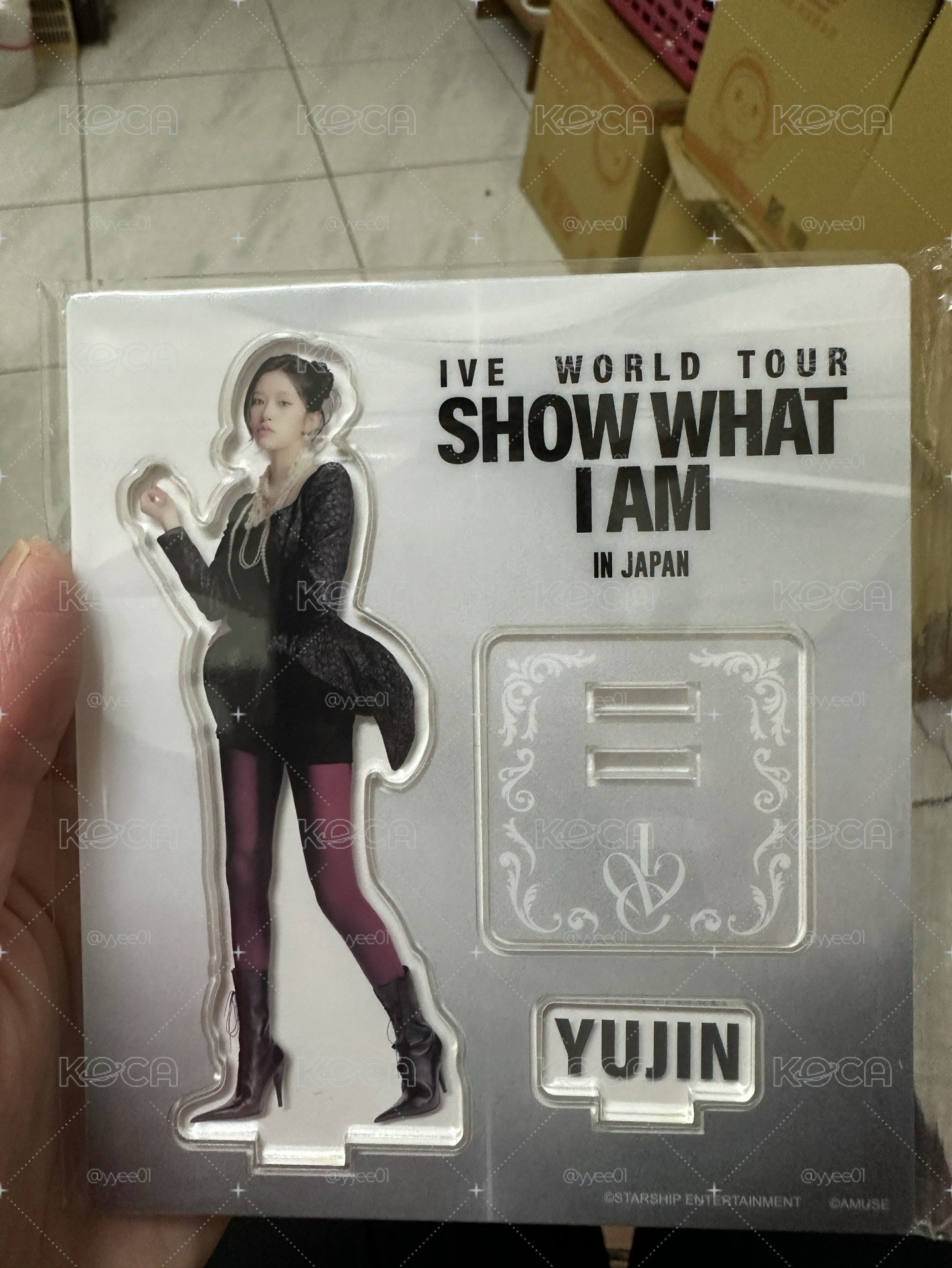 IVE立牌SHOW WHAT I AM 日巡大阪 立牌 SHOW WHAT I AM 立牌 演唱會周邊
