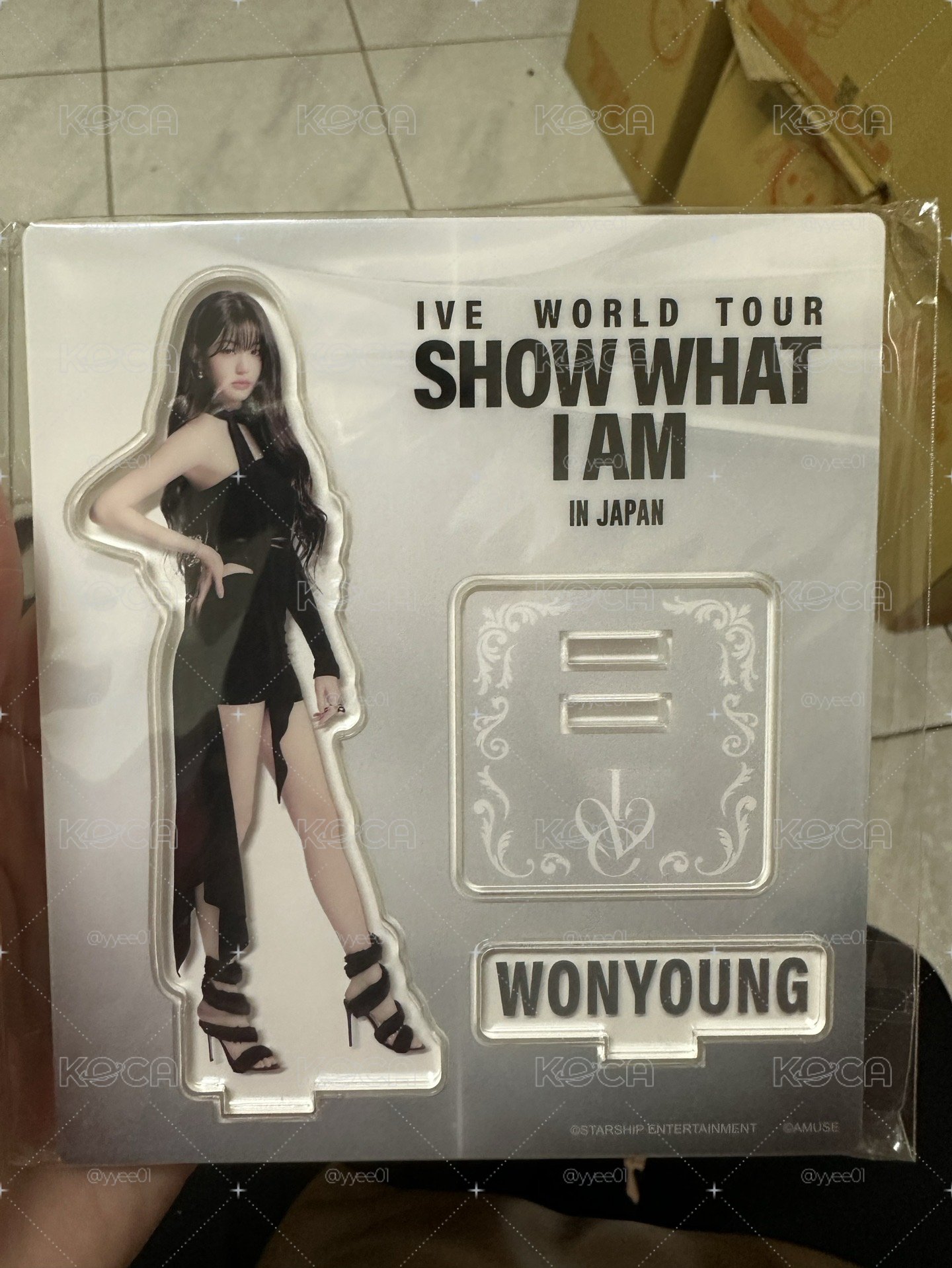 IVE立牌SHOW WHAT I AM 日巡大阪 立牌 SHOW WHAT I AM 立牌 演唱會周邊