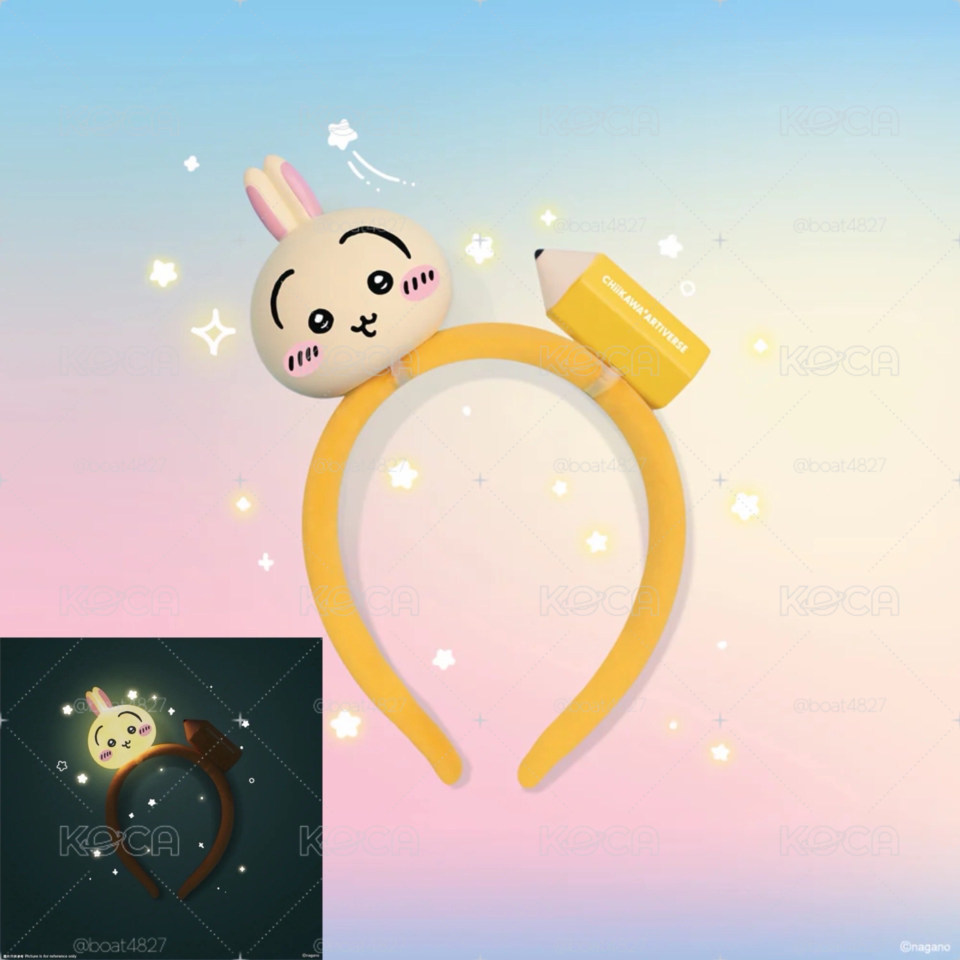 香港吉伊卡哇旋轉木馬特展 烏薩奇髮箍