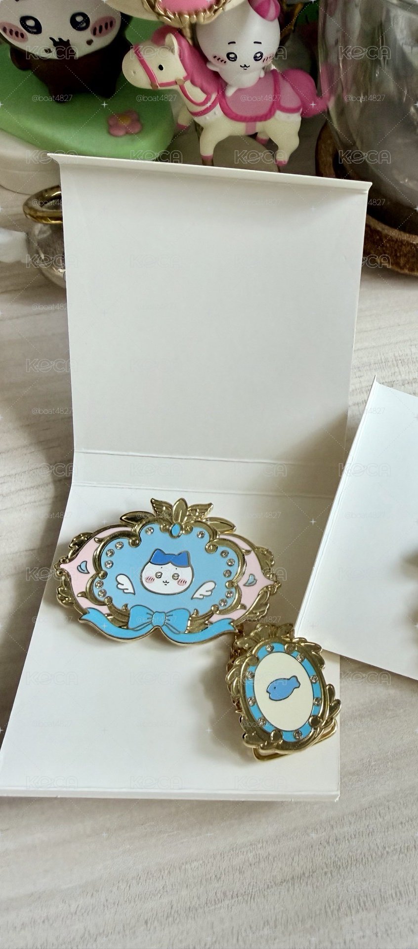香港 吉伊卡哇 旋轉木馬特展 小八徽章