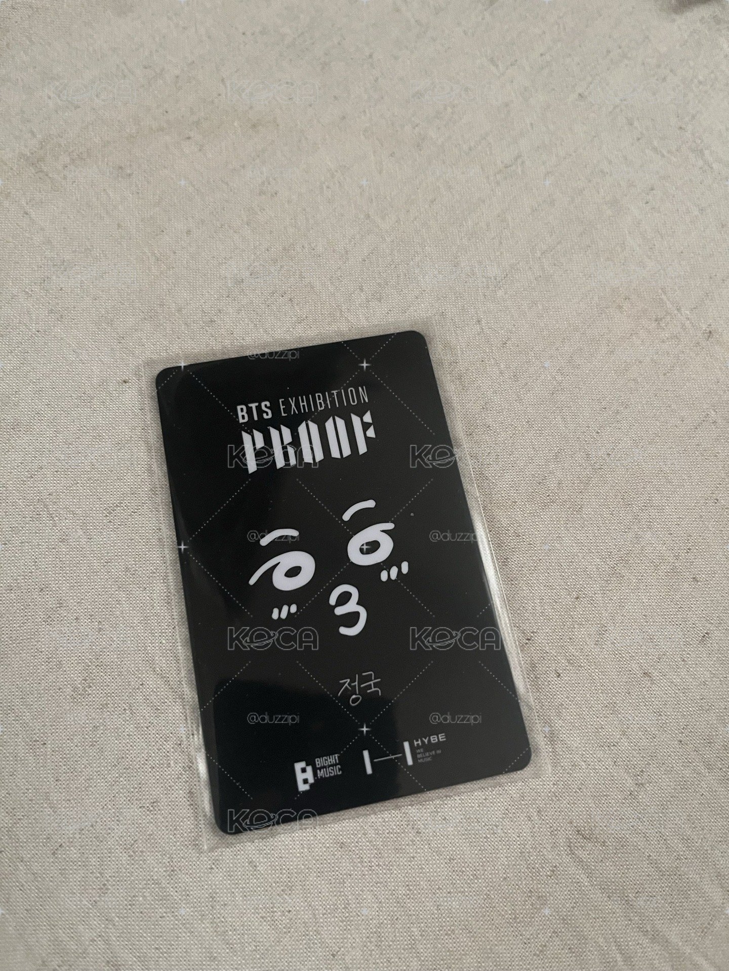 BTS 柾國 Proof