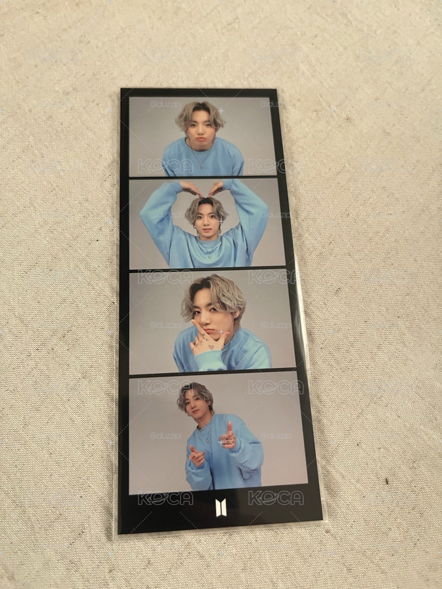 BTS 柾國 八週年 四格