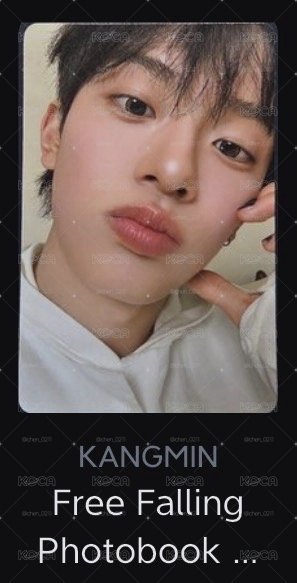 Free Falling Photobook 專輯卡 