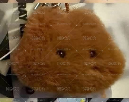 闊卡入場禮毛絨吊飾
