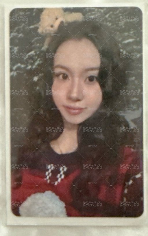 TWICE 彩瑛 冬日滿額卡