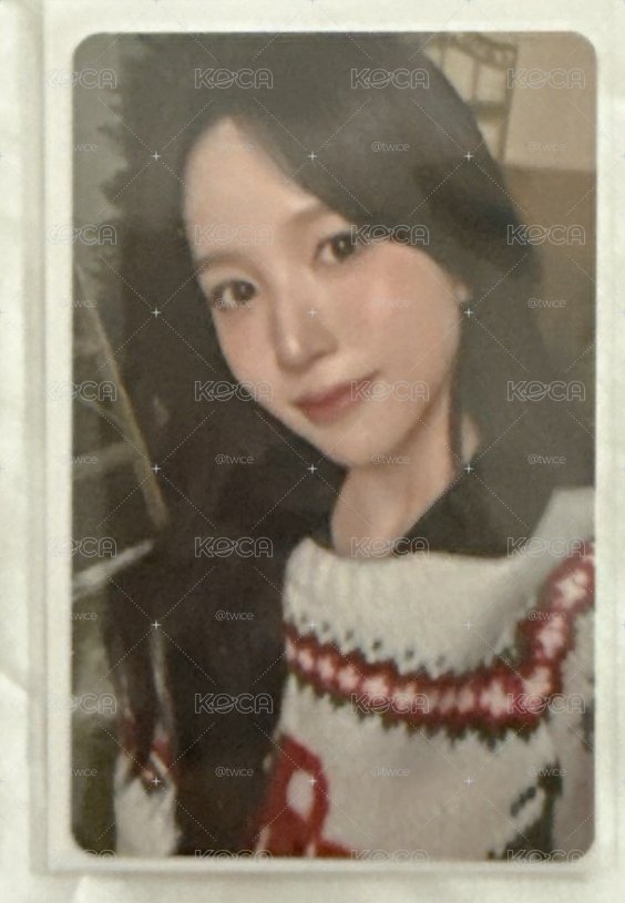 TWICE MINA 冬日滿額卡