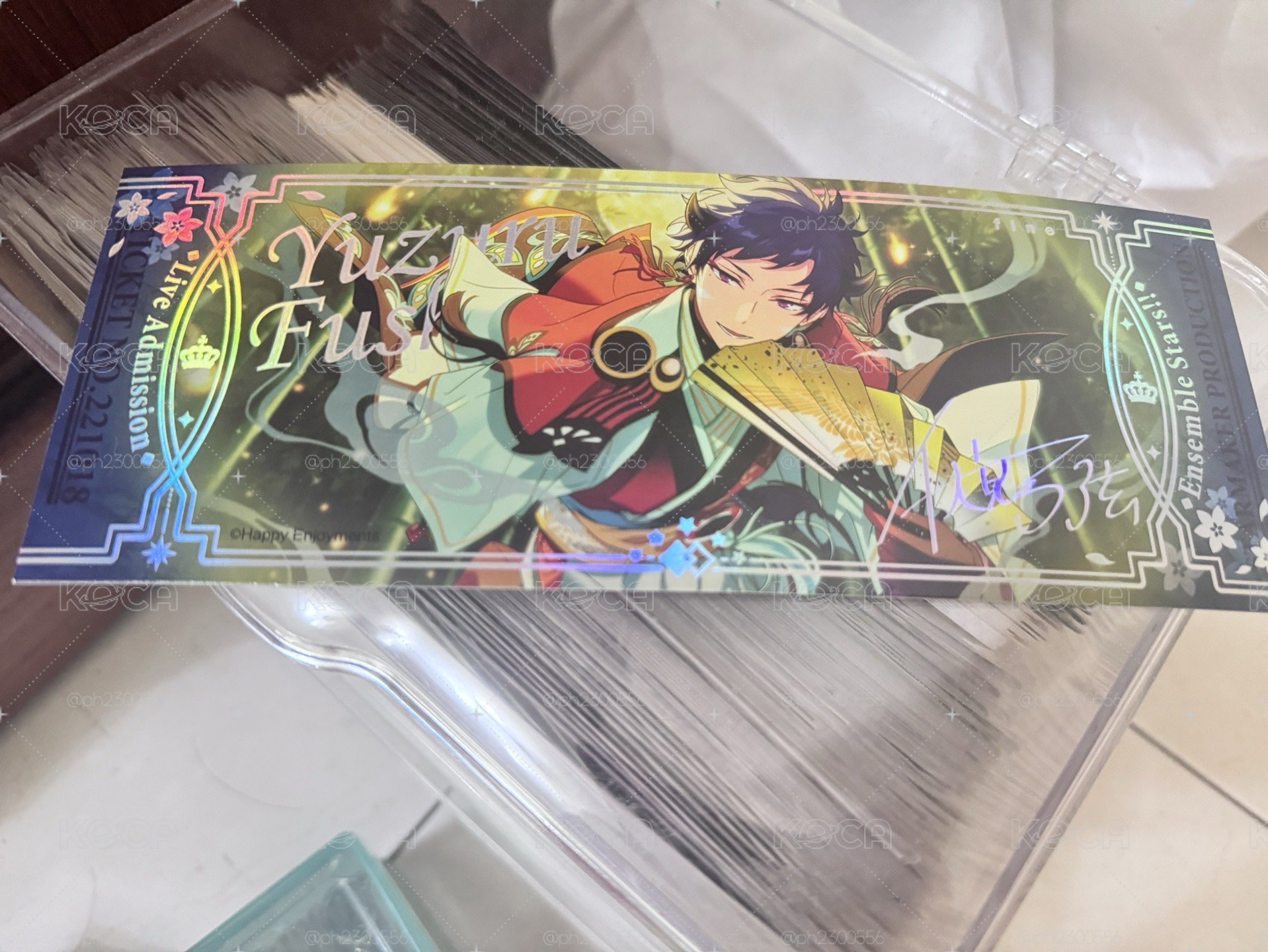 伏見弓弦 鐳射票