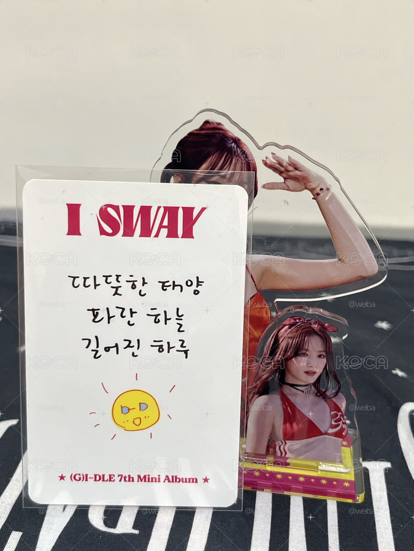 I SWAY k4 預售1.0 特典卡 小狼刷