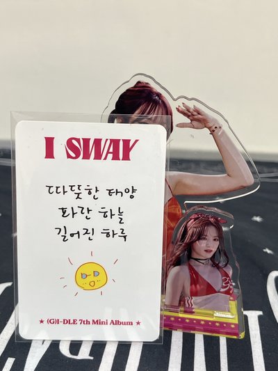 I SWAY k4 預售1.0 特典卡 小狼刷