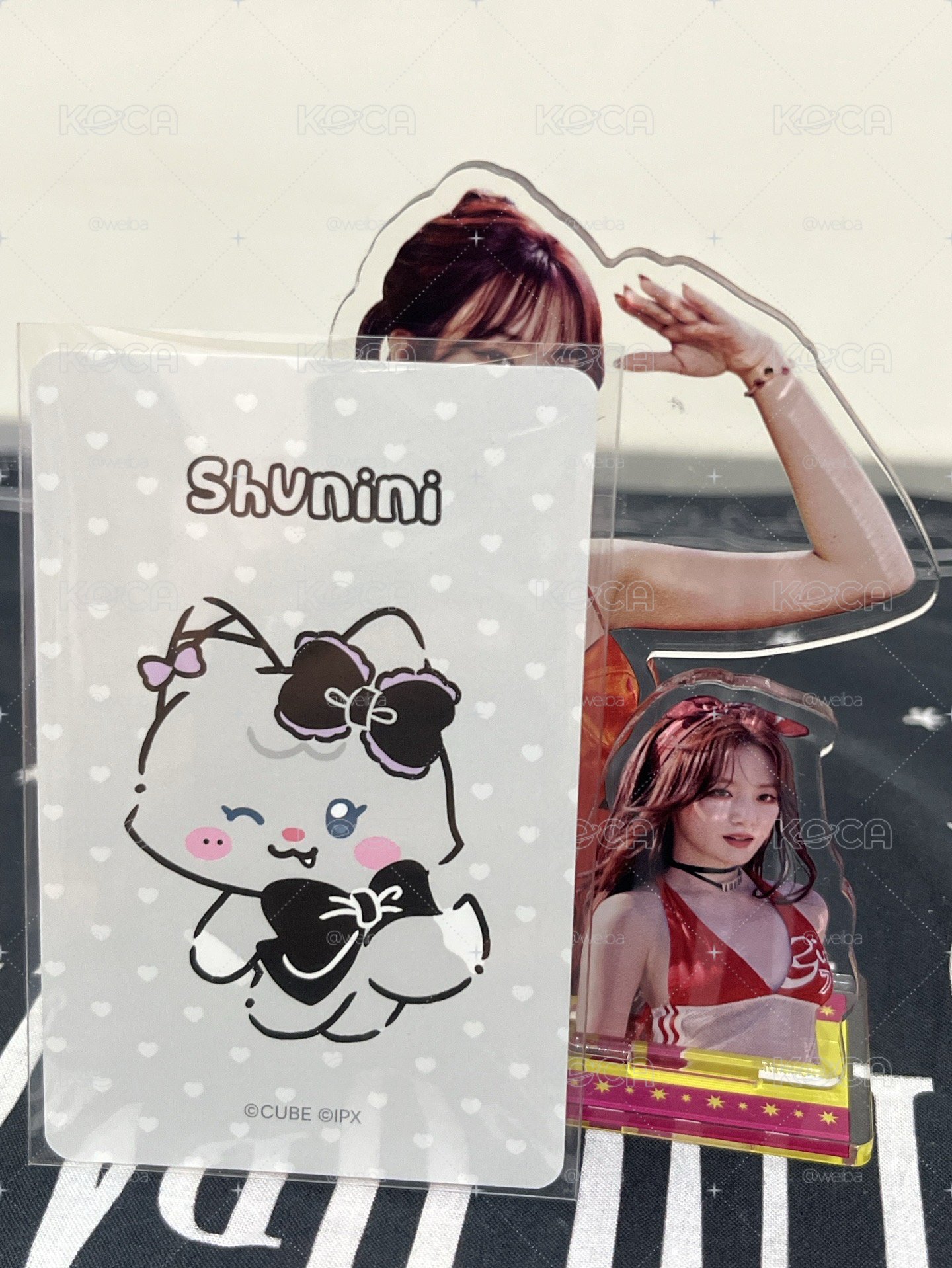minini 快閃店 娃娃卡 刷刷 卡背shunini